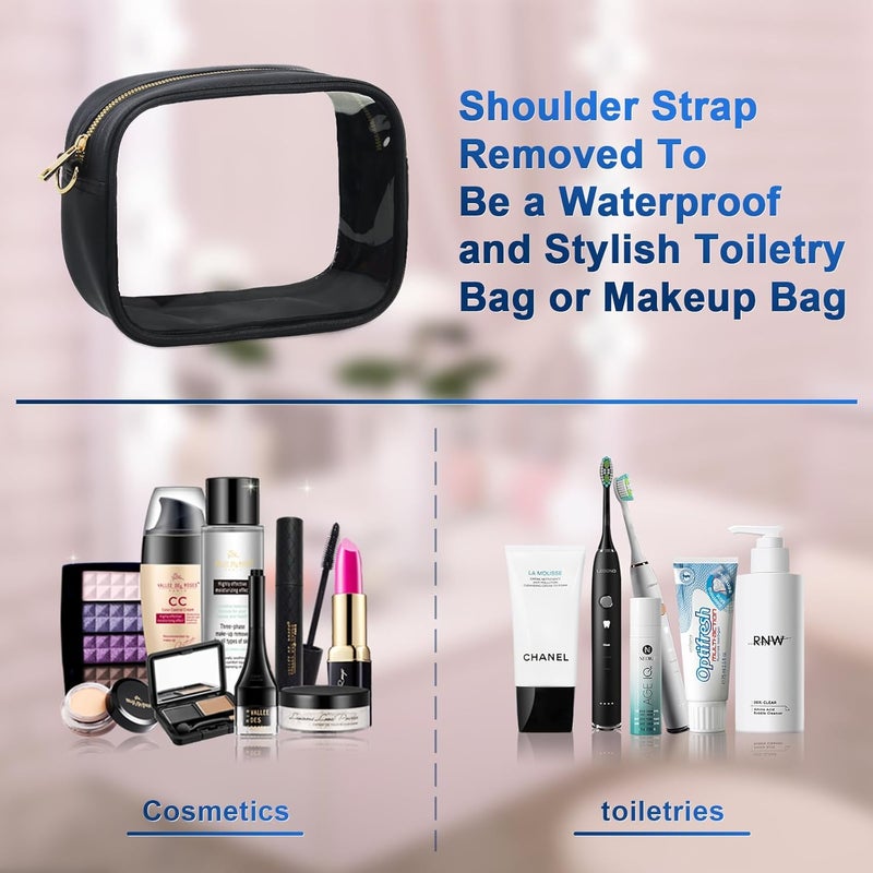 KETIEE Clear Crossbody Bag, Stadium Approved Clear Purse Bag for Concerts Sports Events Festivals - Image 4